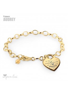 Bracelet Silver Corazón Audrey