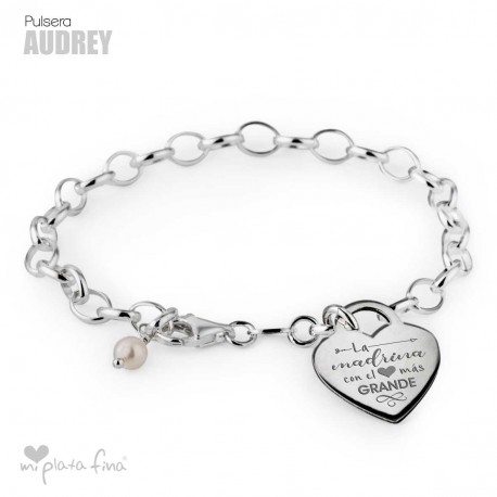 Bracelet Silver Corazón Audrey