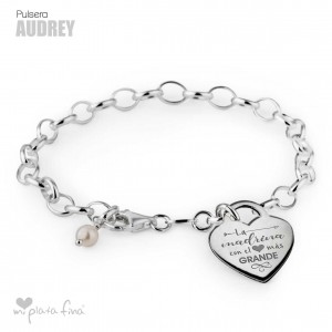 Bracelet Silver Corazón Audrey