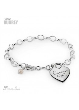 Bracelet Silver Corazón Audrey