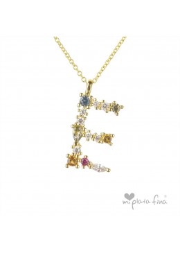 Necklace Initial E