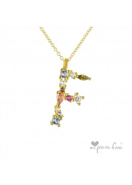 Necklace Initial F
