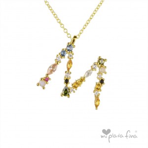 Necklace Initial M
