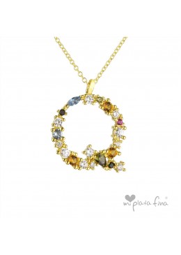 Necklace Initial Q