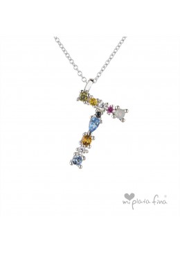 Necklace Initial T