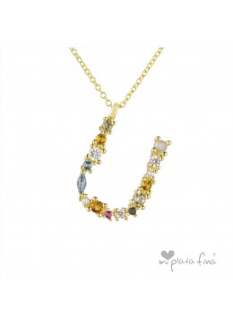 Necklace Initial U
