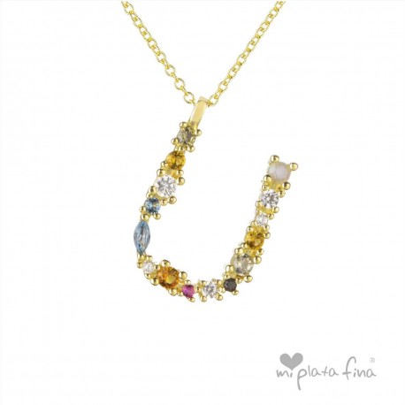 Necklace Initial U