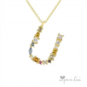 Necklace Initial U
