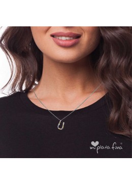 Necklace Initial U