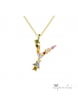Necklace Initial Y