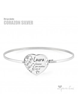 Pulsera CORAZÓN Silver