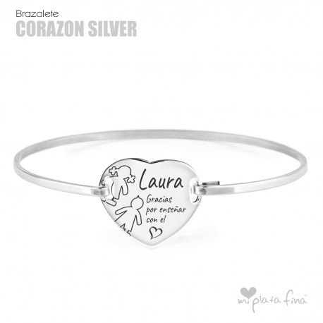 Pulsera CORAZÓN Silver