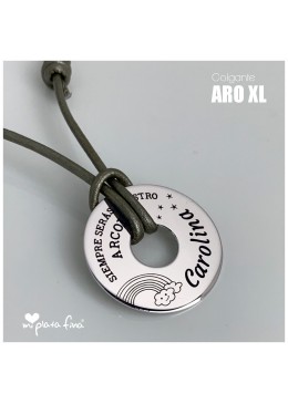 Colgante ARO XL "Regalo COMPARTIDO" maestra