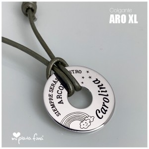 Colgante ARO XL "Regalo COMPARTIDO" maestra