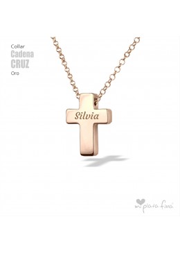 Collar CORAZÓN cadena 3D