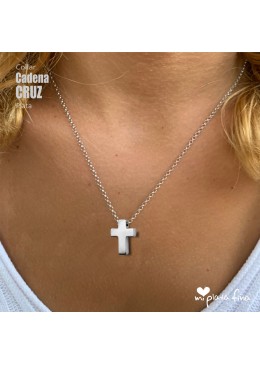 Collar CORAZÓN cadena 3D