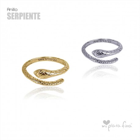 Ring Silver Pluma