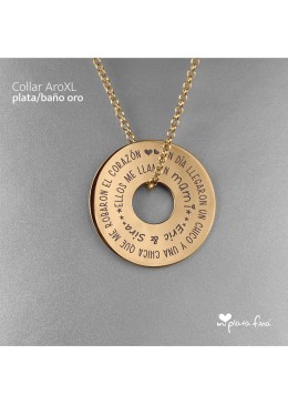 Necklace Silver ARO XL MOTHER'S DAY