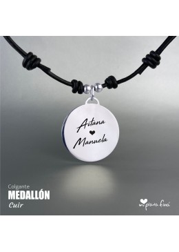 Medallón NOMBRE O MENSAJE