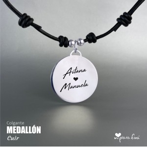 Medallón NOMBRE O MENSAJE