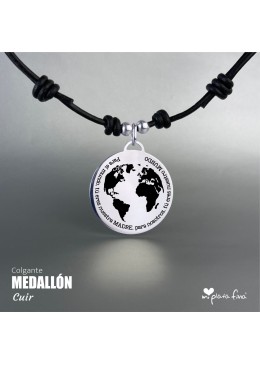 Medallón NOMBRE O MENSAJE