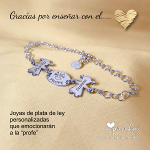 Family " OVAL & KIDS " silver 