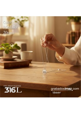 Collar REDONDA 20mm