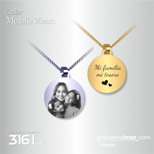 Collar REDONDA 20mm