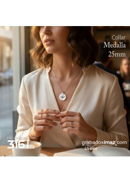 Collar REDONDO 25mm