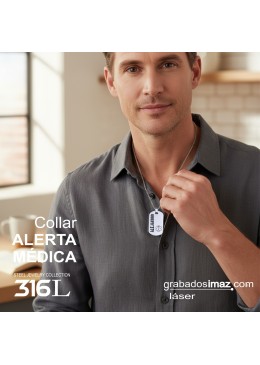 Collar ALERTA MÉDICA
