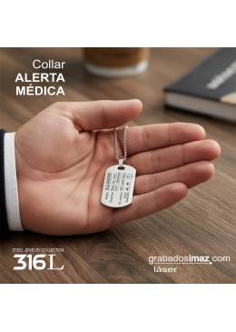 Collar ALERTA MÉDICA