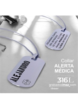 Collar ALERTA MÉDICA