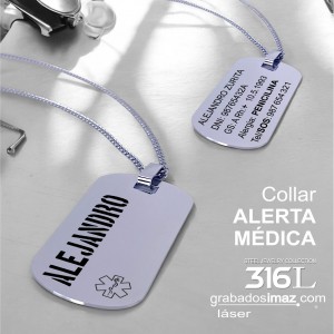 Collar ALERTA MÉDICA