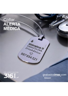 Collar ALERTA MÉDICA