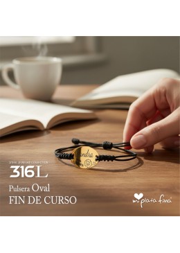 Pulsera OVAL FIN de CURSO